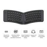 คีย์บอร์ดไร้สายพับได้ Keychron B11 Pro Ultra-Slim Wireless Foldable Keyboard
