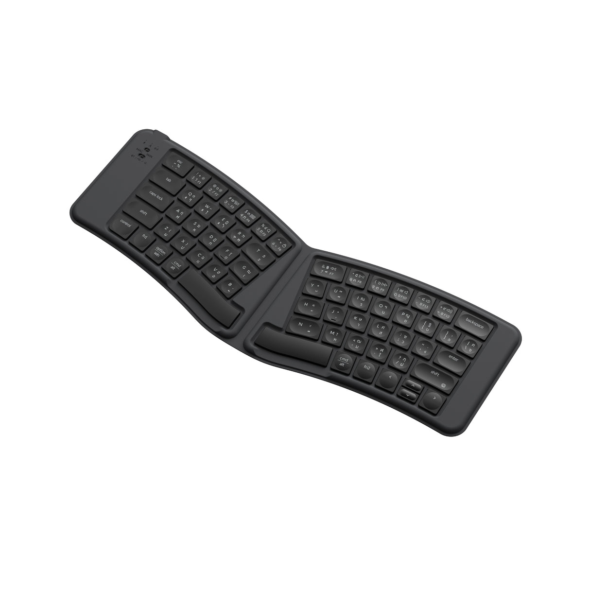 คีย์บอร์ดไร้สายพับได้ Keychron B11 Pro Ultra-Slim Wireless Foldable Keyboard