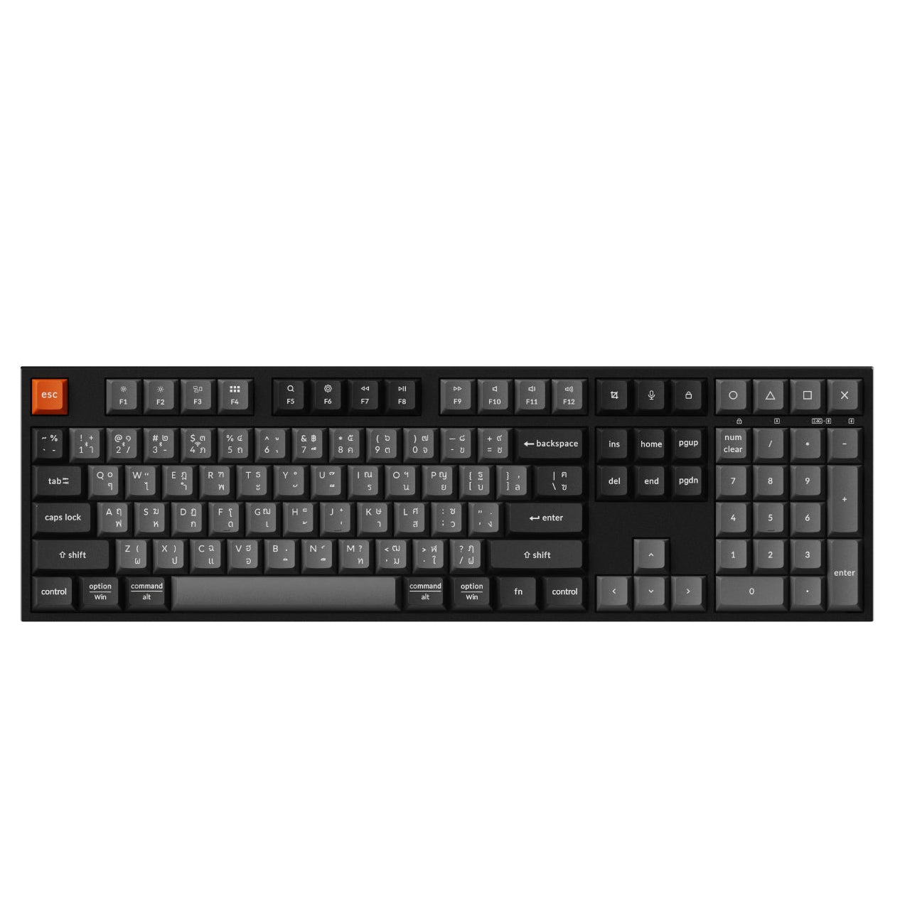 B36 Wireless Keyboard คีย์บอร์ดไร้สาย เสียงเงียบ