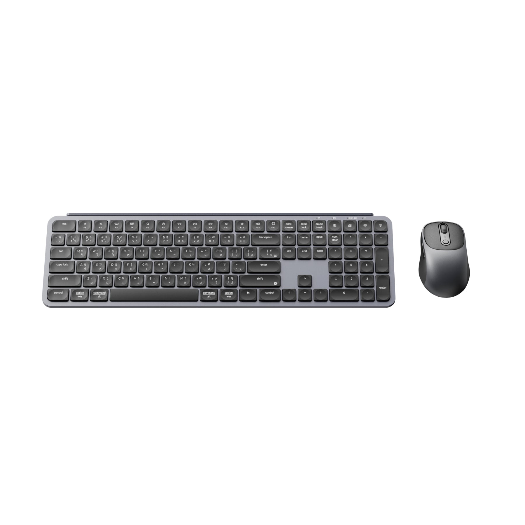 B6 Pro Keyboard และ BM24 Mouse (Full Combo Set)