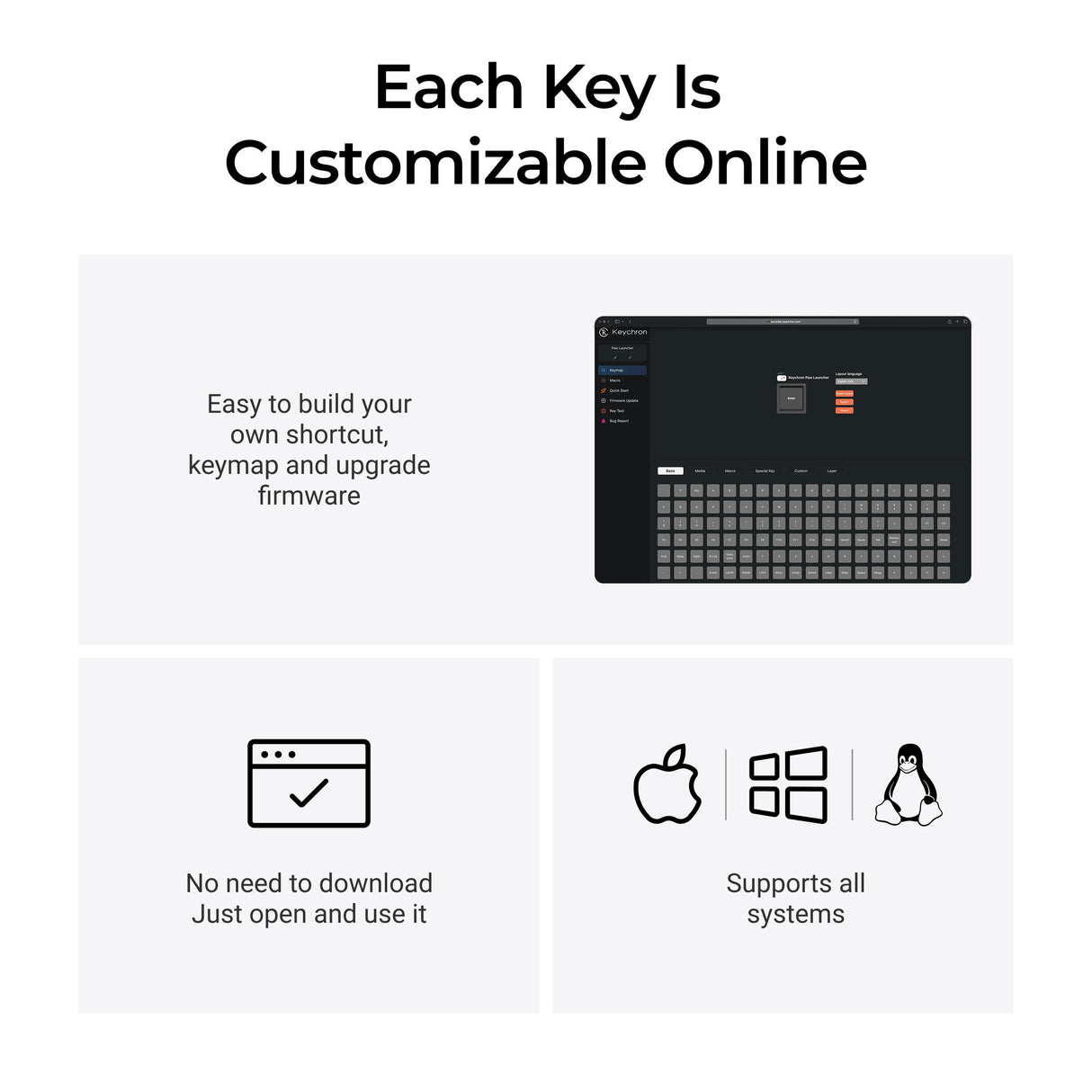 Keychron Big Kitty Paw Key Macro Mechanical