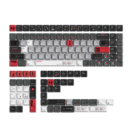 Bio-Individual - Nuclear Power Shine-through Dye-Sub PBT Full Keycap Set (Copy) - Keychron Thailand