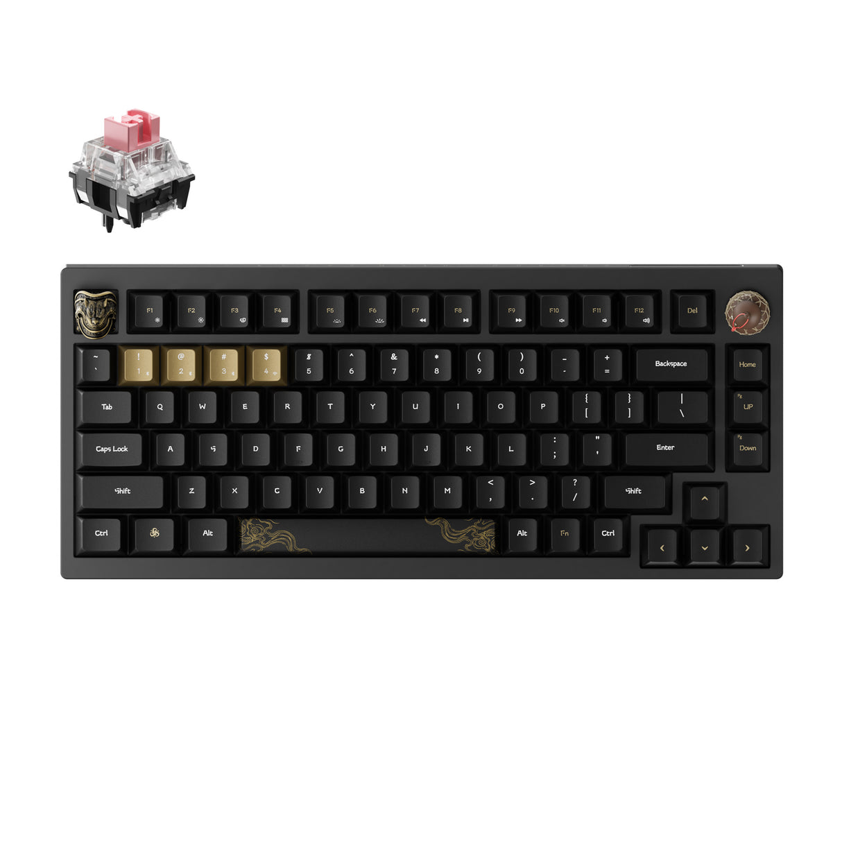 Black Myth Wukong Wireless Mechanical Keyboard - Keychron Thailand