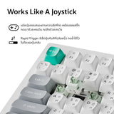 Keychron C75 TMR 8K Wired Magnetic Switch Keyboard