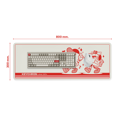 Keychron Desk Mat – Retro 80s Edition - Keychron Thailand