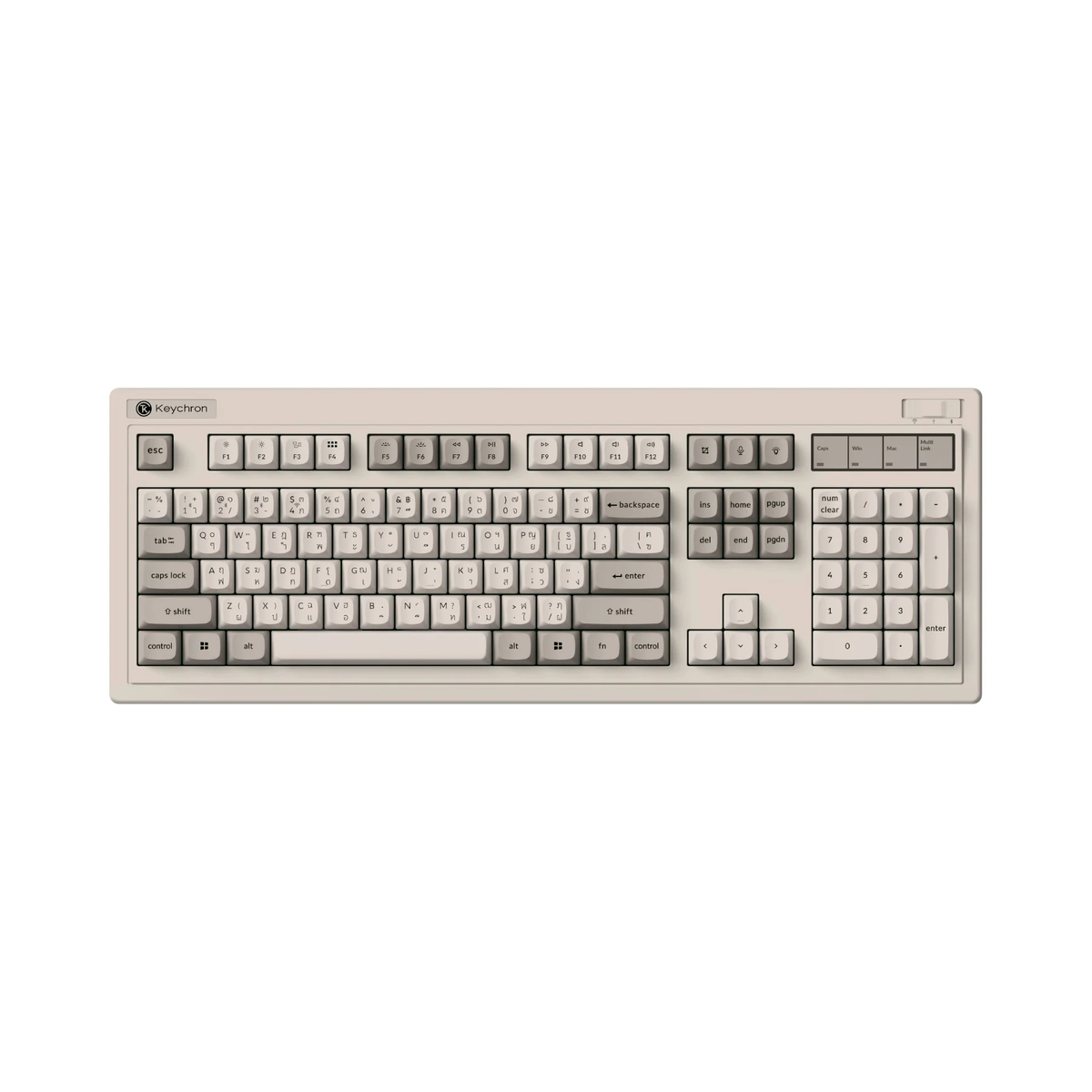 ชุดคีย์แคป Double-shot OSA PBT Keycap Full Keycap Set - Retro (141 ปุ่ม)