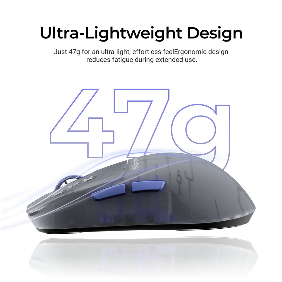 Keychron G3 HE 8K PixArt 3955 Wireless Gaming Mouse - Keychron Thailand