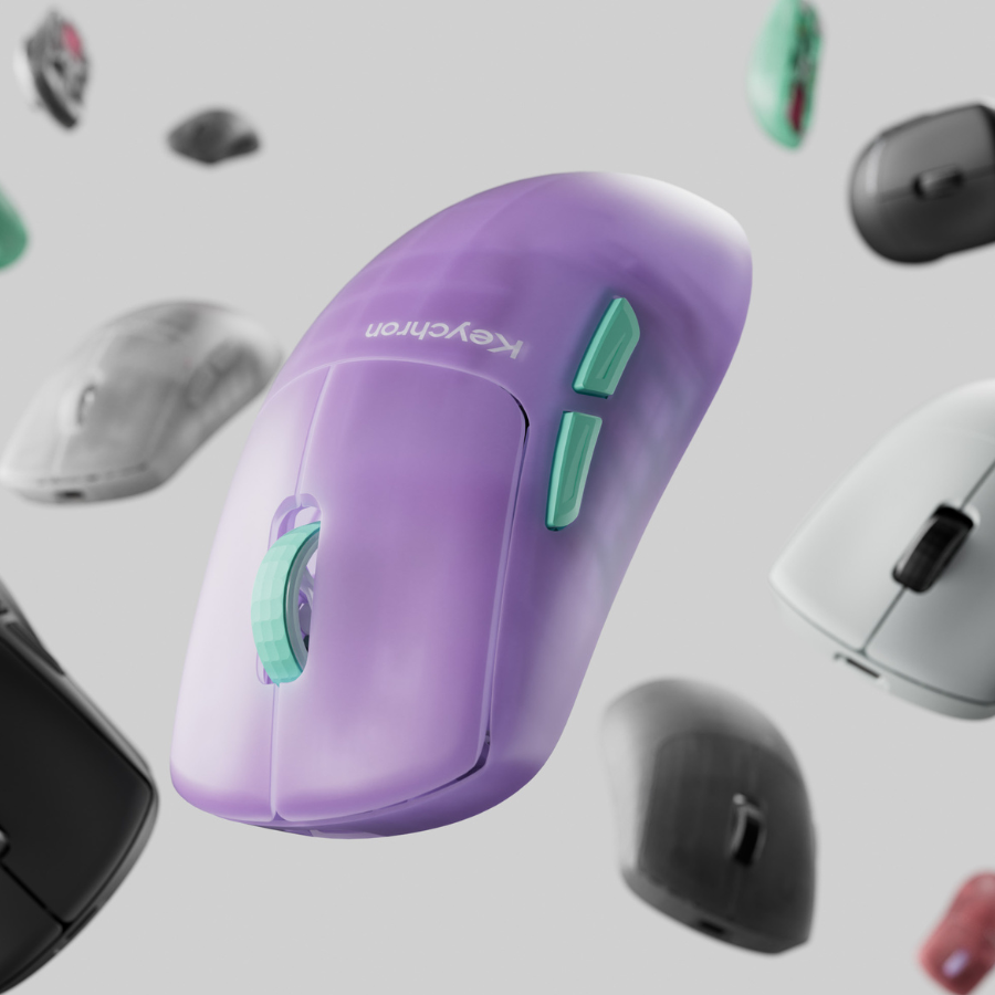 Keychron G6 HE UltraLight 8K Wireless Mouse