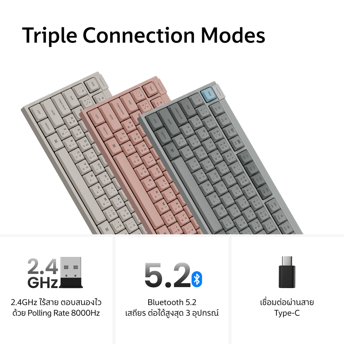 Keychron J6 Ultra 8K Wireless Custom Mechanical Keyboard