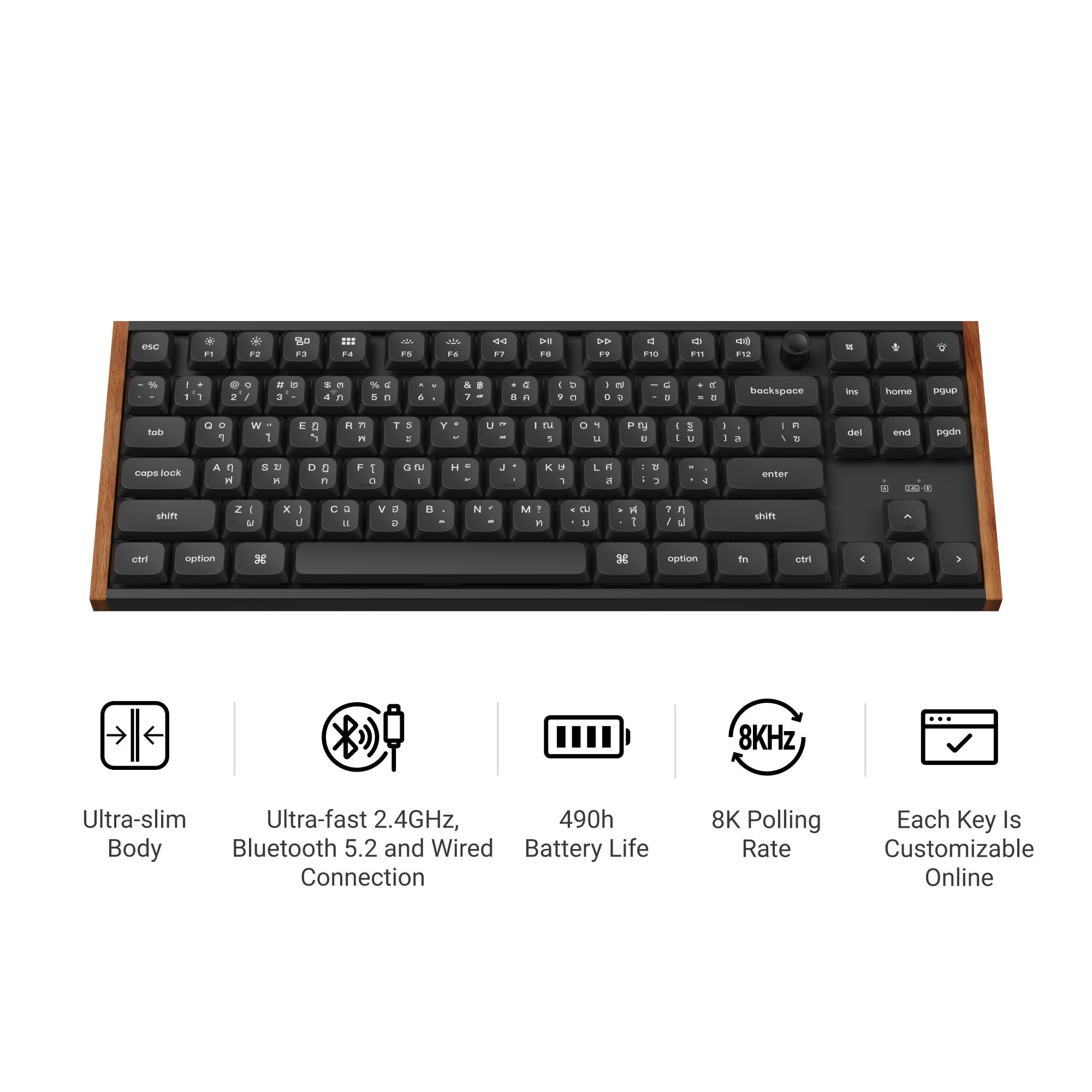Keychron K1 Ultra 8K Wireless Custom Mechanical