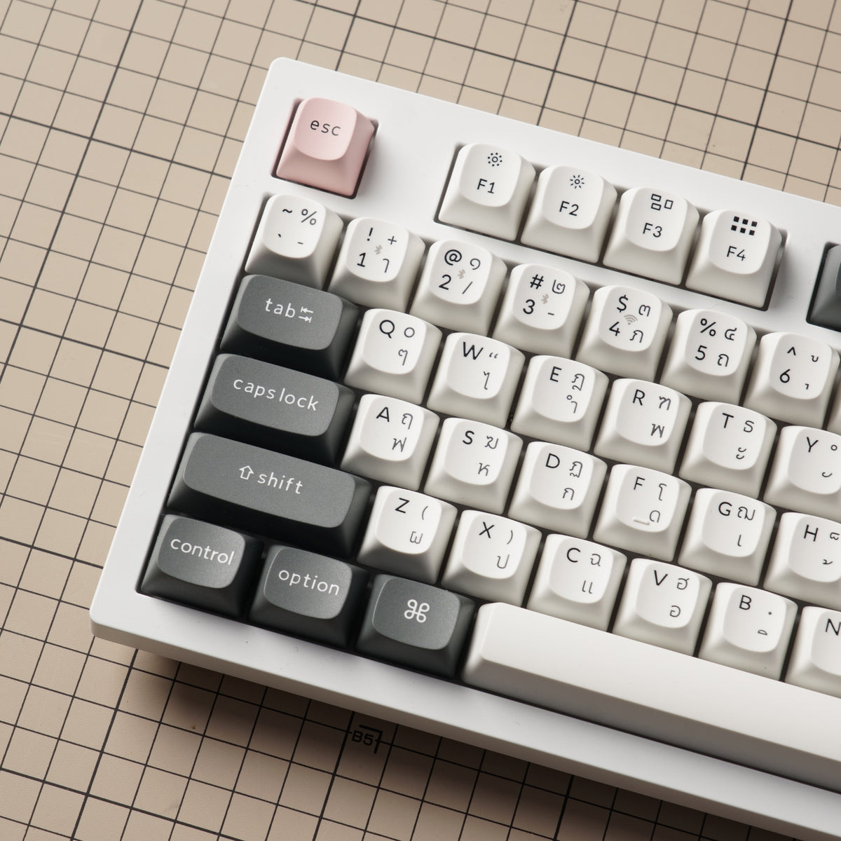 คีย์บอร์ดเสียงเงียบ Keychron K10 ZMK Silent Wireless Mechanical