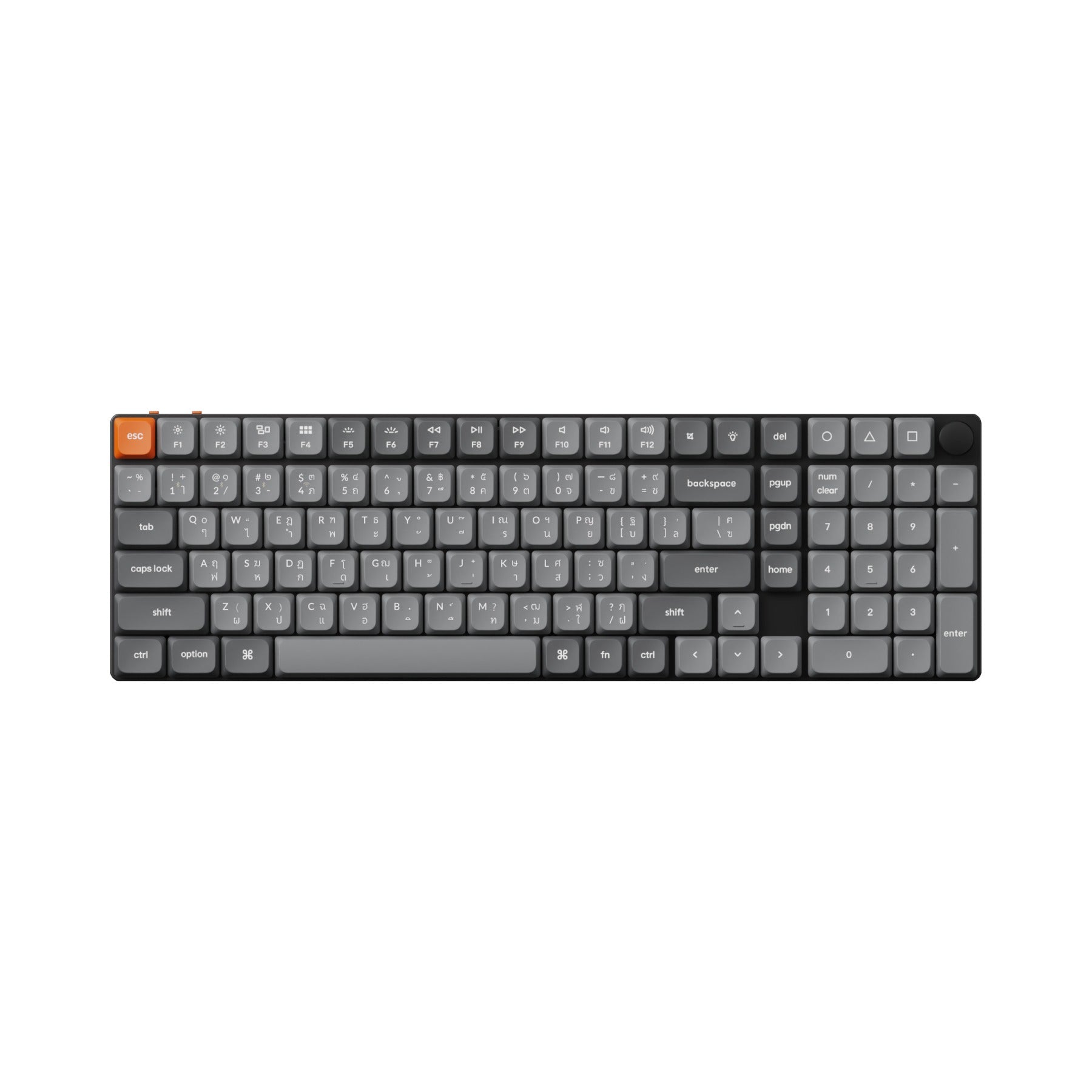 Keychron K17 Max QMK Wireless Custom Mechanical Keyboard - Keychron Thailand