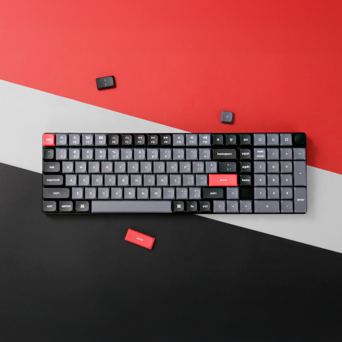 Keychron K17 Pro QMK Wireless Mechanical Keyboard - Keychron Thailand