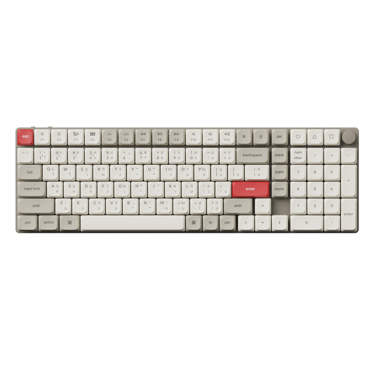 Keychron K17 Max QMK Wireless Custom Mechanical Keyboard - Keychron Thailand