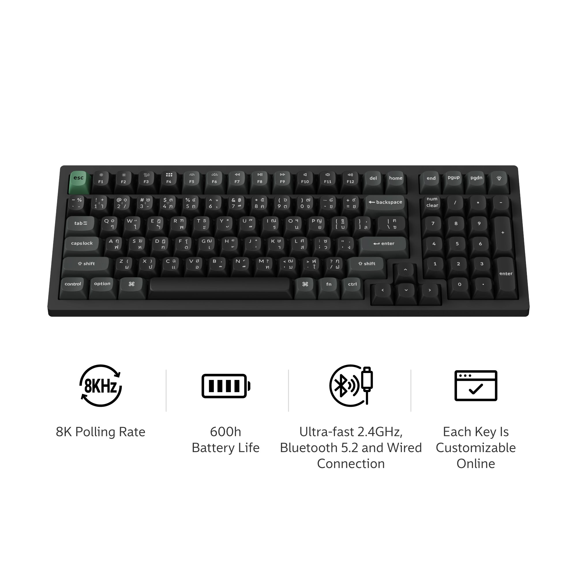 Keychron K4 Ultra 8K Wireless Custom Mechanical