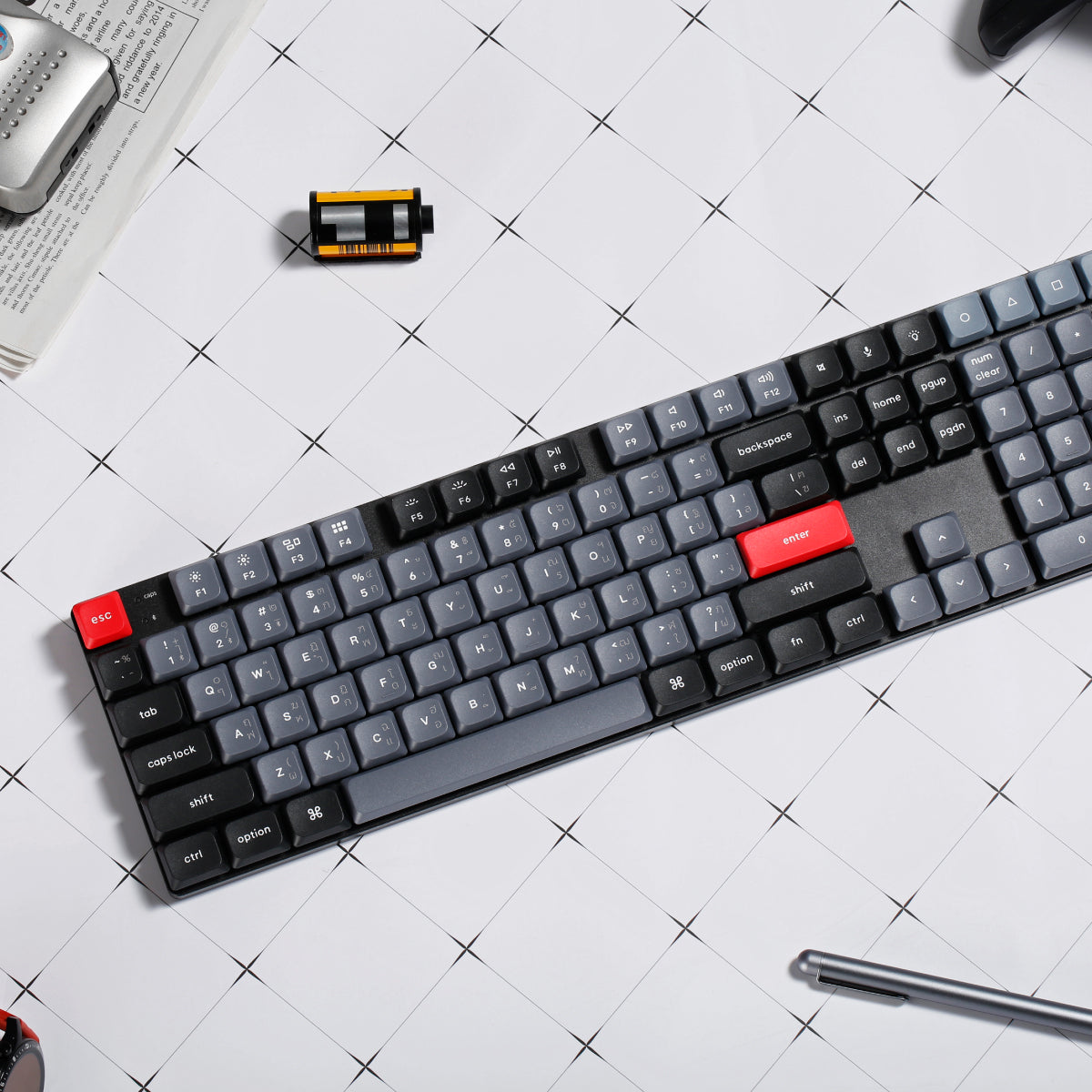 Keychron K5 Pro QMK Wireless Mechanical Keyboard - Keychron Thailand