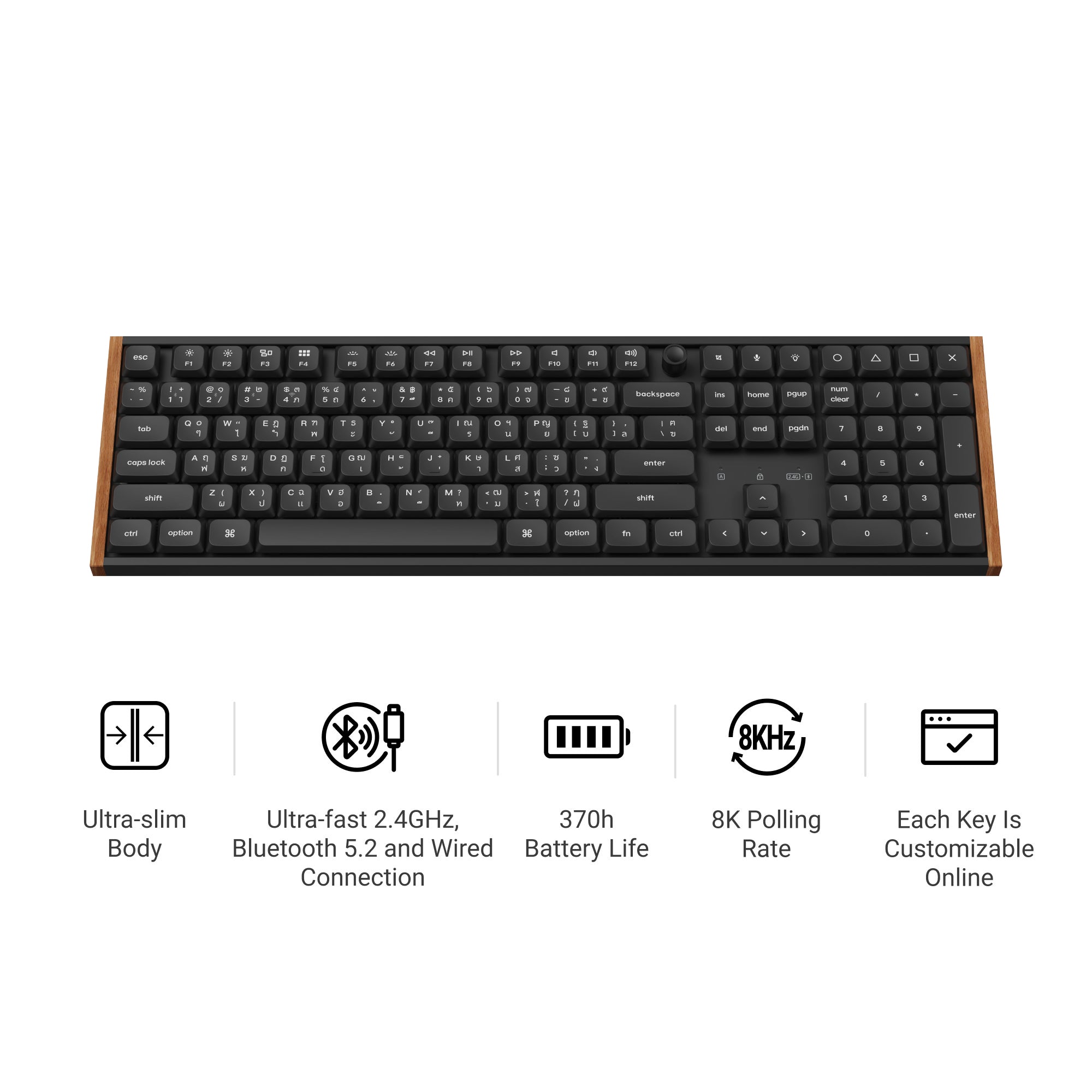 Keychron K5 Ultra 8K Wireless Custom Mechanical