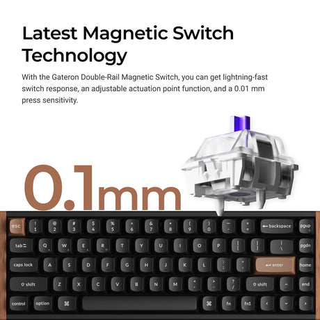 Keychron K6 HE Wireless Magnetic Switch Custom Keyboard - Keychron Thailand