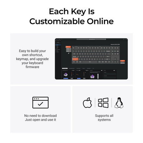 Keychron K8 HE Wireless Magnetic Switch Custom Keyboard - Keychron Thailand