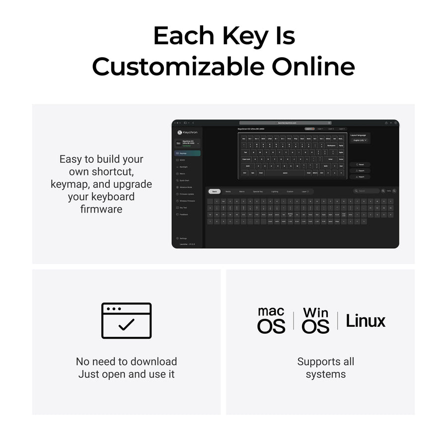 Keychron K1 Ultra 8K Wireless Custom Mechanical
