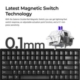 Keychron K2 TMR Wireless Magnetic Switch Custom Keyboard - Resin Edition