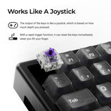Keychron K2 TMR Wireless Magnetic Switch Custom Keyboard - Resin Edition