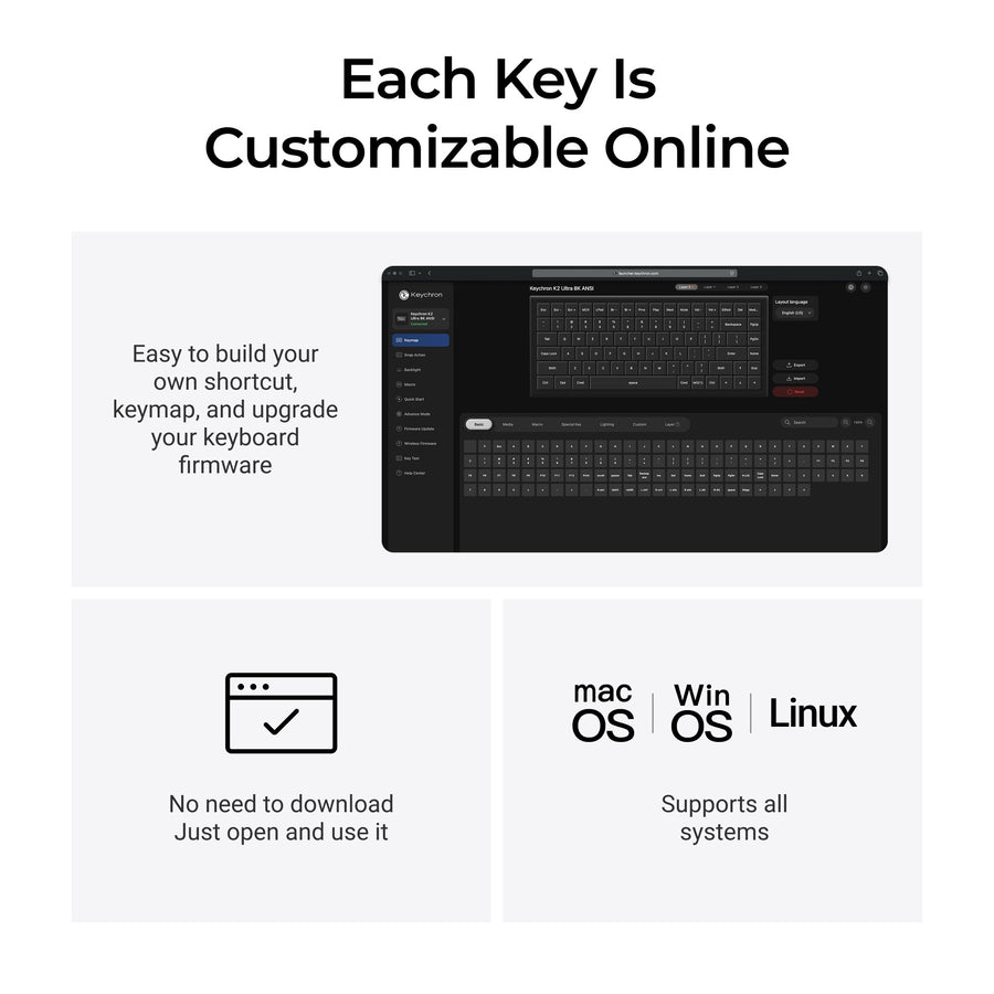 Keychron K2 Ultra 8K Wireless Custom Mechanical