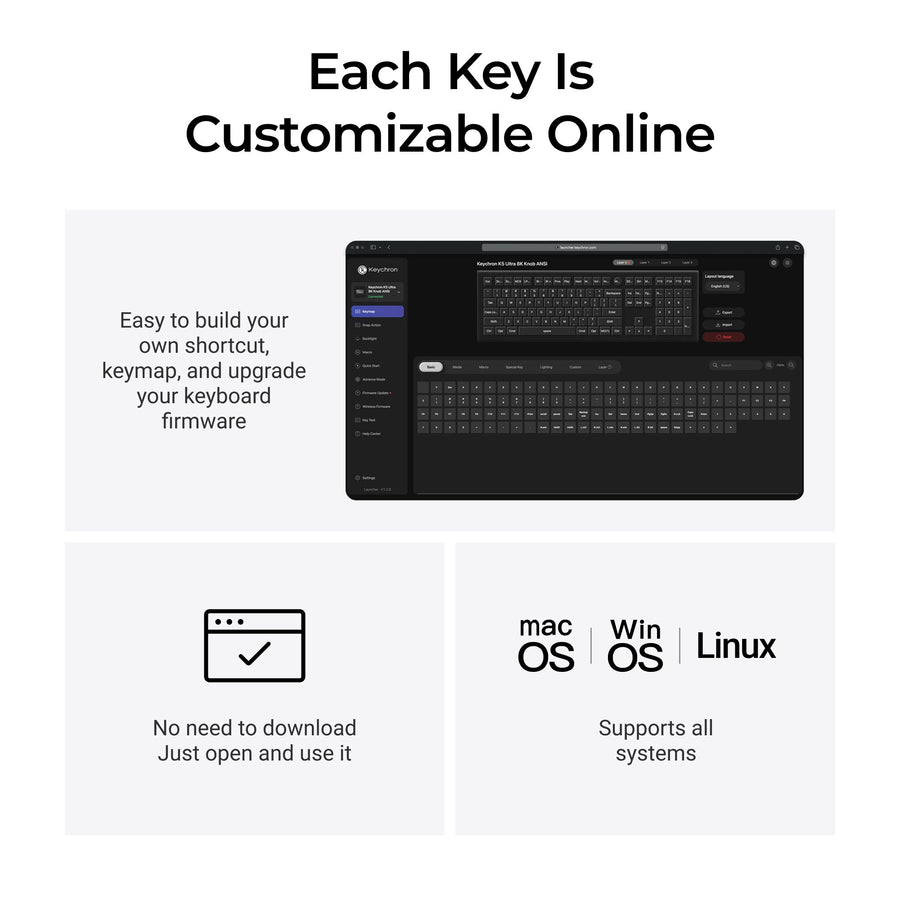 Keychron K5 Ultra 8K Wireless Custom Mechanical