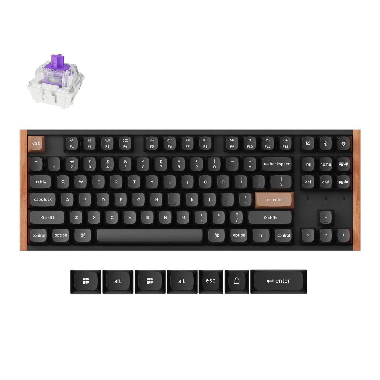 Keychron K8 HE Wireless Magnetic Switch Custom Keyboard - Keychron Thailand