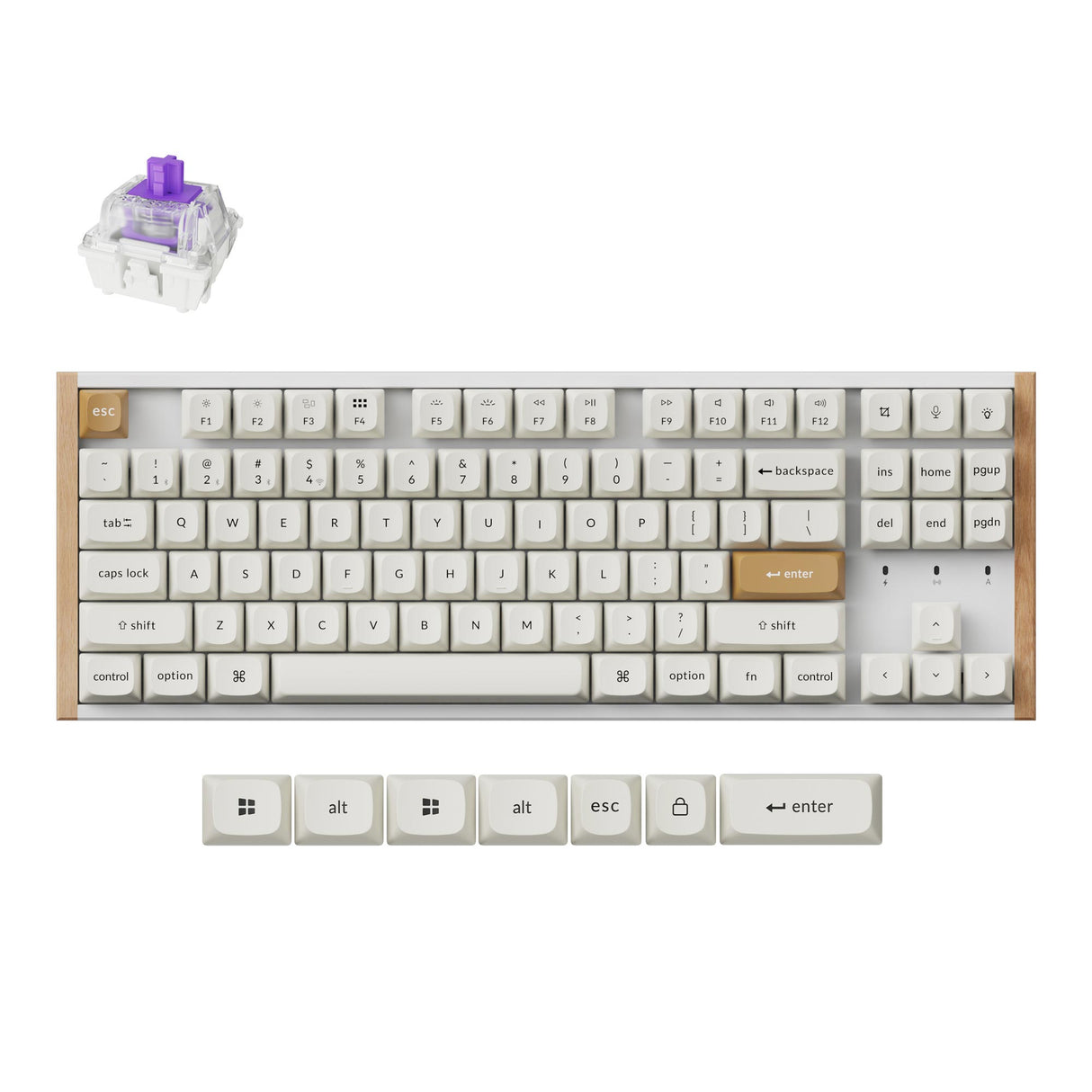 Keychron K8 HE Wireless Magnetic Switch Custom Keyboard - Keychron Thailand
