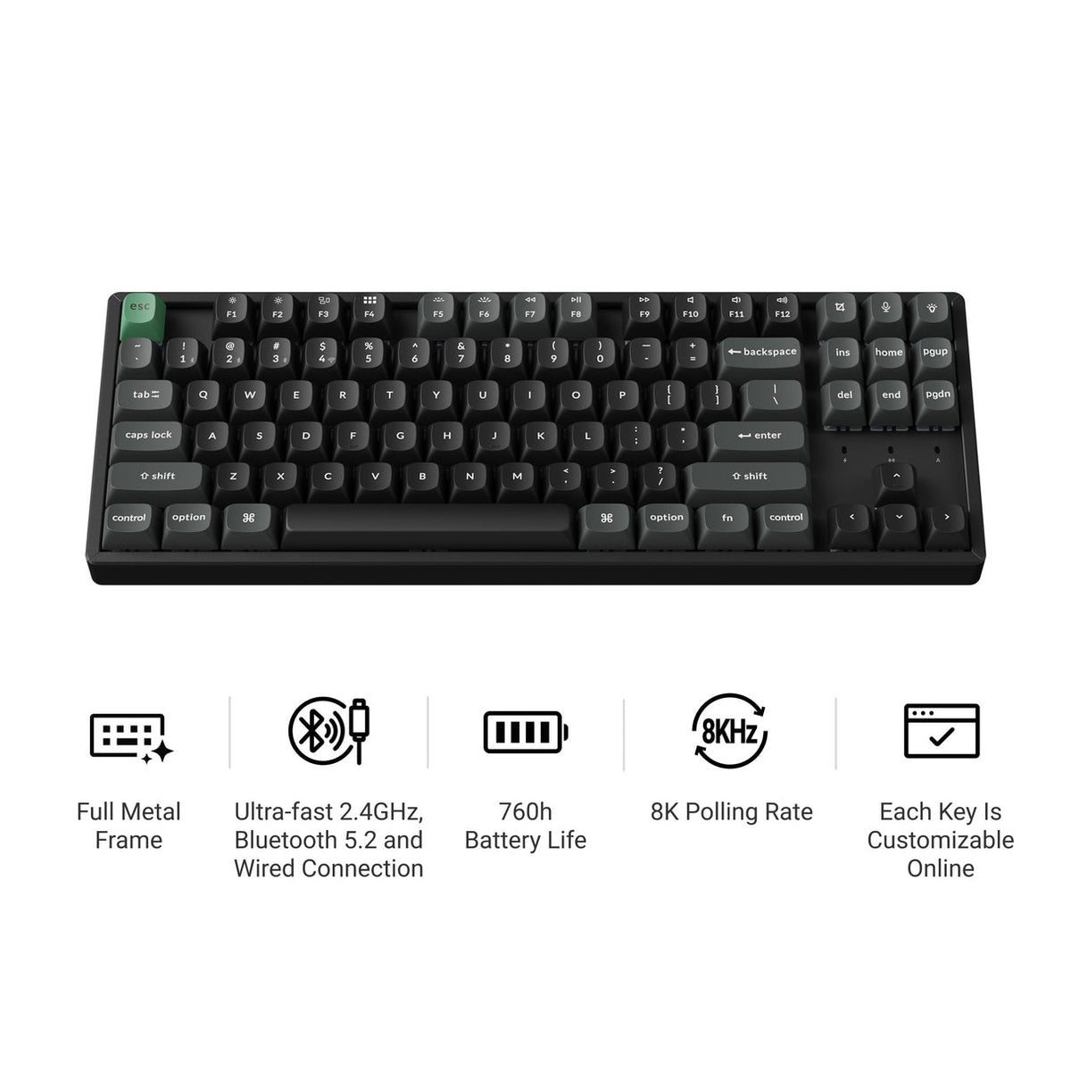 Keychron K8 Ultra 8K Wireless Custom Mechanical