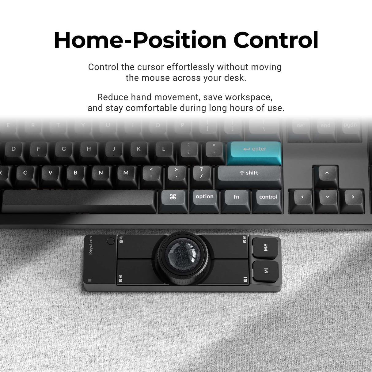 Keychron Nape Pro Wireless Trackball Mouse