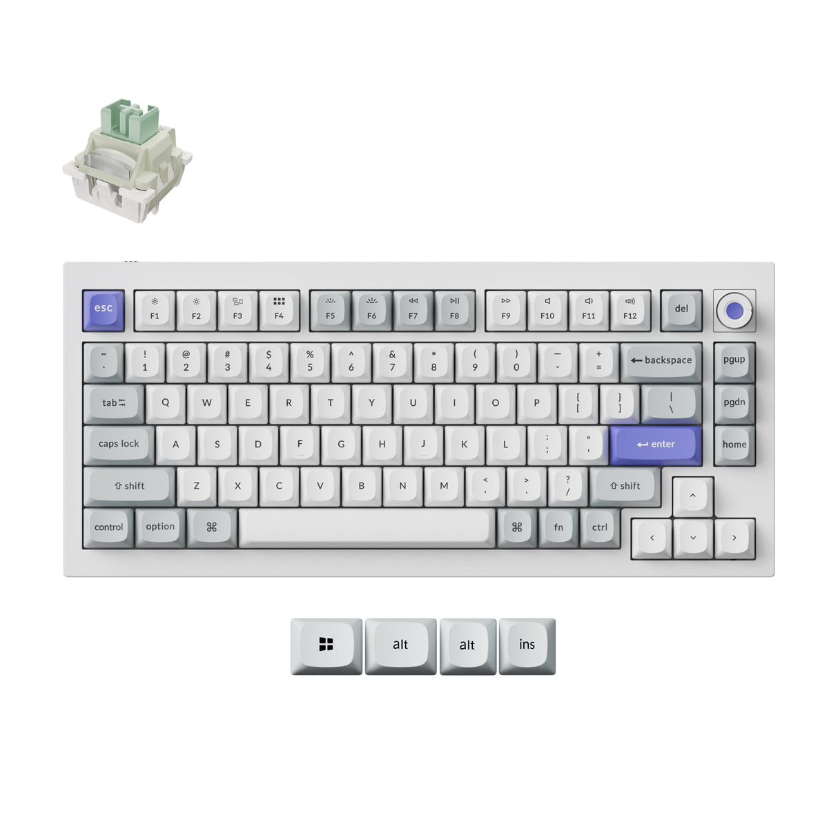 Keychron Q1 HE 8K TMR 8K Wired Magnetic Switch Keyboard