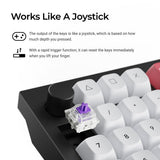 Keychron Q12 HE QMK Wireless Custom Magnetic Keyboard - Keychron Thailand