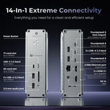 Keychron Thunderbolt 5 Dock (14-in-1)