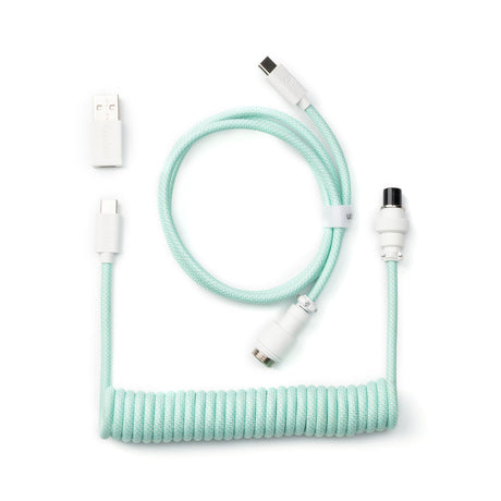 สายเคเบิลคีย์บอร์ดแบบขด Keychron Coiled Aviator Cable 8K - Keychron Thailand