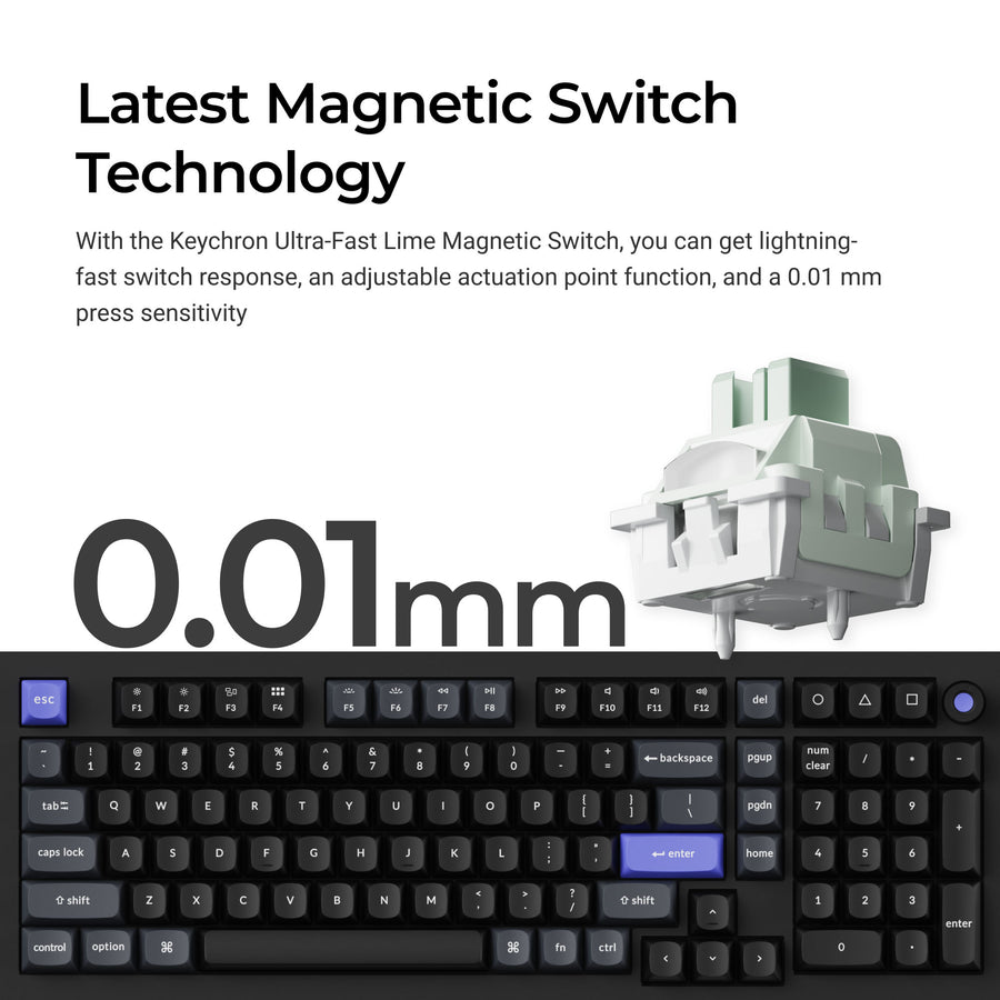 Keychron Q5 HE 8K Magnetic Switch Keyboard - Keychron Thailand