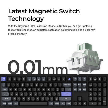 Keychron Q6 HE 8K Magnetic TMR Switch Keyboard - Keychron Thailand