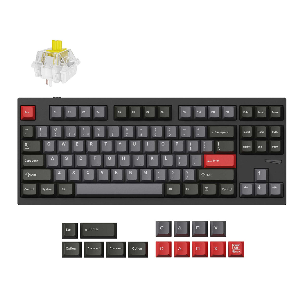 Lemokey L4 QMK Wireless Custom Gaming Keyboard - Keychron Thailand