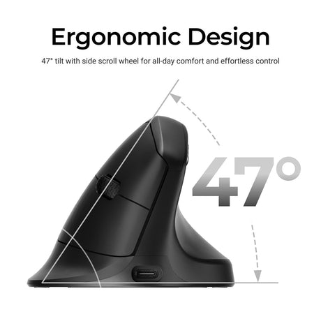 Keychron M5 Wireless Ergonomic Mouse - Keychron Thailand
