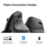 Keychron M5 Wireless Ergonomic Mouse - Keychron Thailand