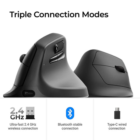 Keychron M5 Wireless Ergonomic Mouse - Keychron Thailand