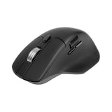 เมาส์ไร้สาย Keychron M6 มุมเฉียง แสดงดีไซน์ Semi-Vertical Ergonomic จับถนัดมือ