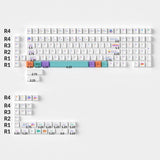 Pixel Sunset - Cherry Profile Dye-Sub PBT Full Keycap Set - Keychron Thailand