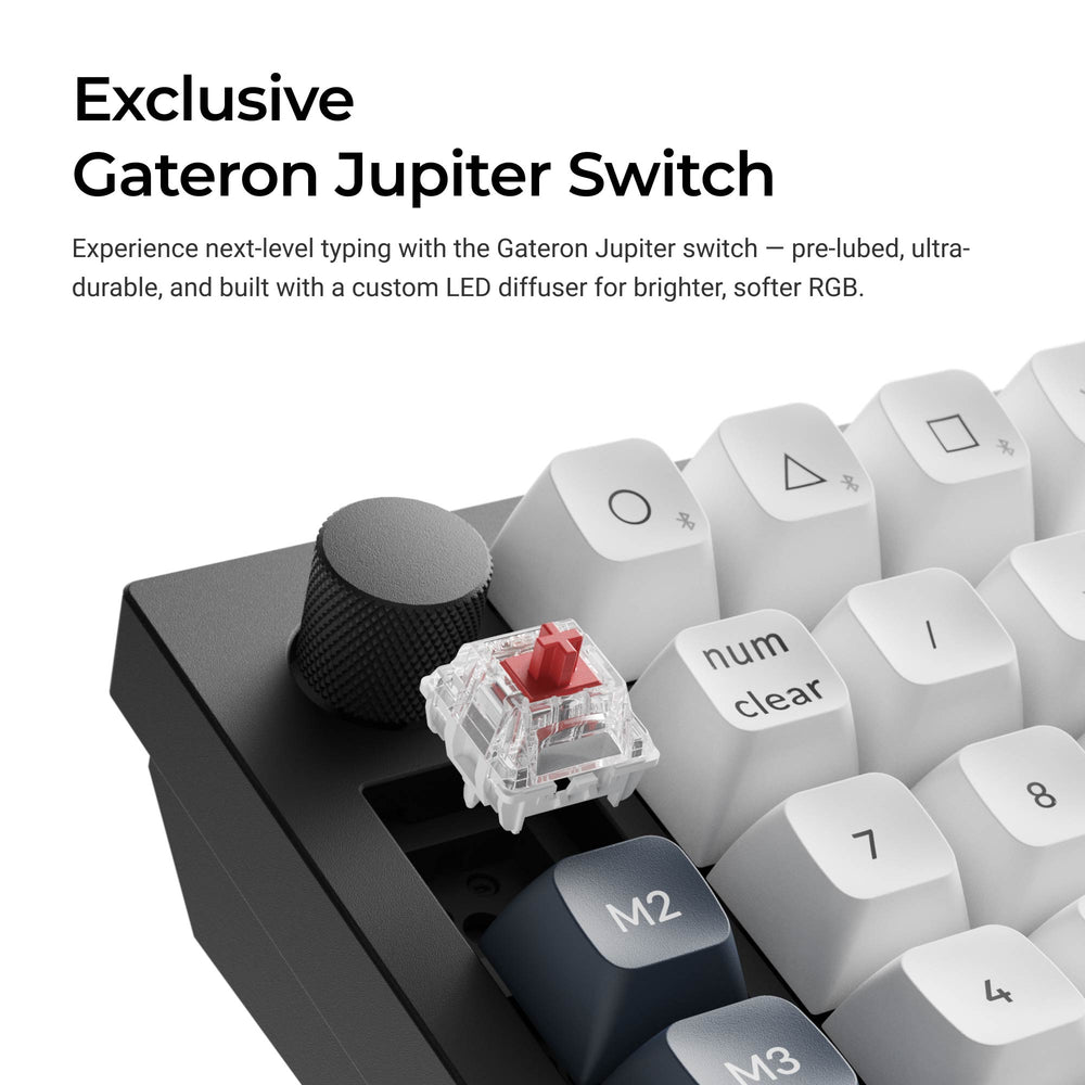 Keychron Q0 Max QMK Wireless Mechanical Keyboard - Keychron Thailand