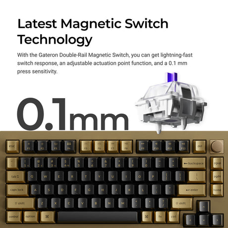 Keychron Q1 TMR QMK Wireless Custom Keyboard - Copper Edition - Keychron Thailand