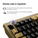 Keychron Q1 TMR QMK Wireless Custom Keyboard - Copper Edition - Keychron Thailand