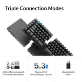 Keychron Q11 Ultra 8K Wireless Split Design Custom Mechanical Keyboard