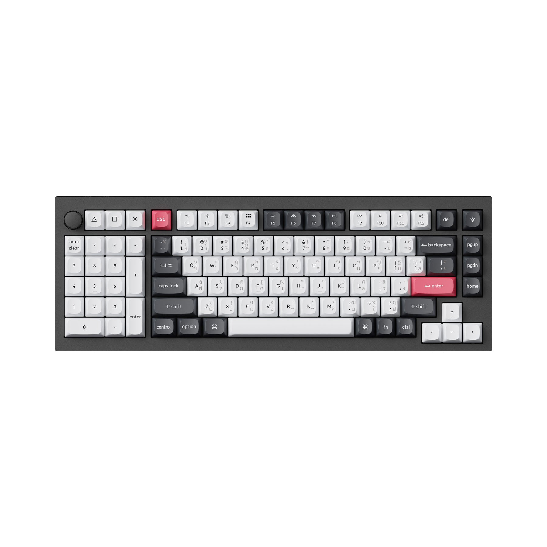 Keychron Q12 HE QMK Wireless Custom Magnetic Keyboard