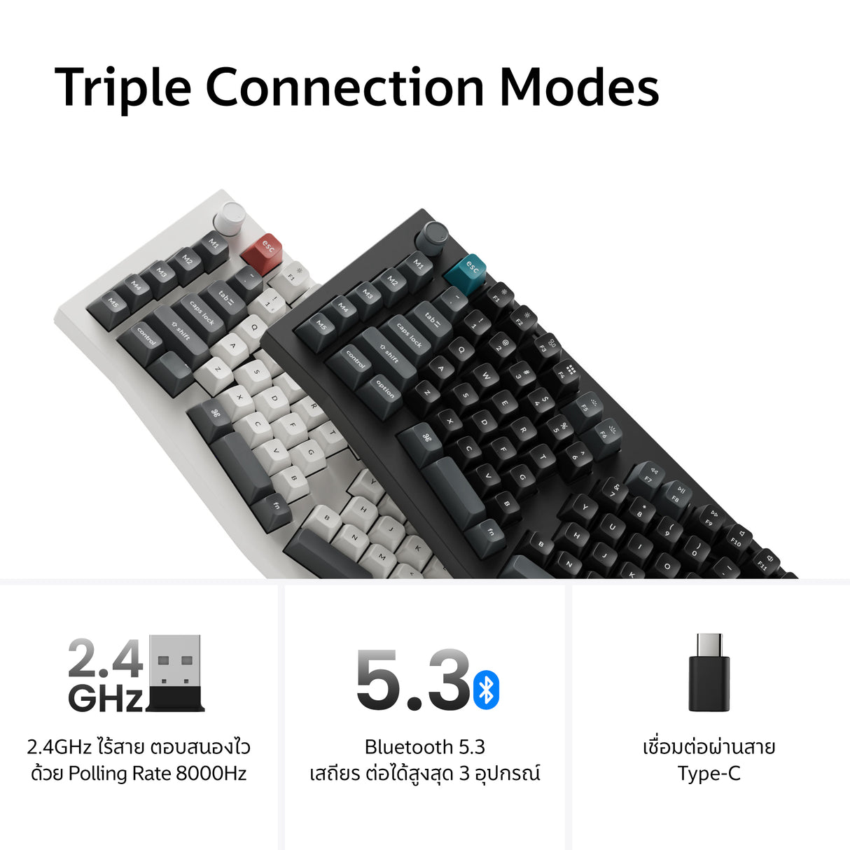 Keychron Q13 Ultra 8K Wireless Custom Mechanical Keyboard